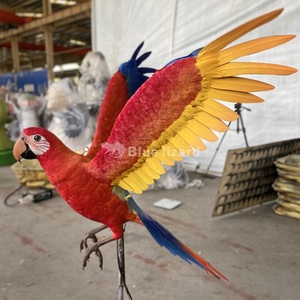 बिक्री के लिए एनिमेट्रोनिक पशु इंडोर पार्क के लिए एनिमेट्रोनिक तोता - Product Image 6