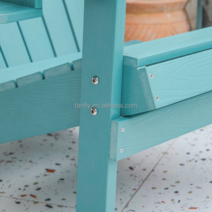 Adirondack Chair Chair Outdoor Garden High Quality Waterproof Outdoor Garden Plastic Wood Folding Modern Beach Adirondack Chair