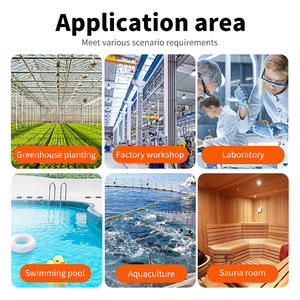 Tuya Smart Hygromètre Thermomètre Surveillance à distance sans fil Sondes à double capteur pour piscine intérieure Salle de bain Serre avec sondes - Product Image 6