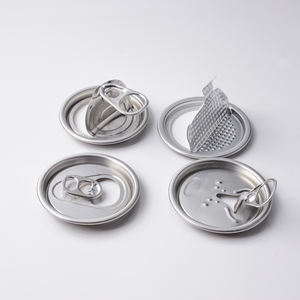 Stok Toptan 202 Kolay Açılır Alüminyum Kapaklar Gazoz Kutusu Kapağı Alüminyum Kolay Açılır Kapak - Product Image 4