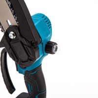 Tronçonneuse Électrique Portative Transfrontalière en Gros, Barre de Guidage 4/6 Pouces, Batterie au Lithium Rechargeable, Moteur 40cc, Puissance 605W