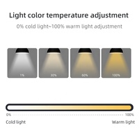Régulateur numérique auroral ADS Tuya Smart Zigbee, interrupteur de gradation LED, interrupteur de régulation de température de couleur, ligne simple L