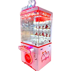 Nuovo stile artiglio macchina giocattolo per bambini giocattolo artiglio gru gioco macchina a gettoni Arcade bambola di divertimento macchina