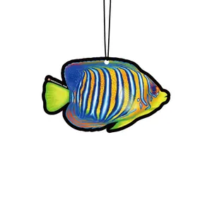 Oceanos Tropicais Atacado Peixes tanto 10 Escolhas com Botânico Frutado Perfumado Premium Hanging Car Air Freshener