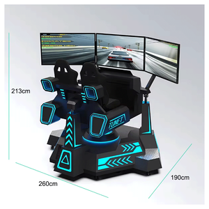 Game Hall Arcade Driving Game Machine 9d Virtual Reality Amusement Ride Car Racing for Indoor Playground - Product Image 4