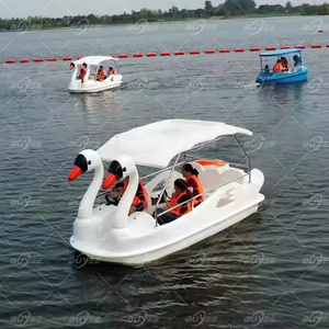 Bote a pedales de cisne gigante para 7 personas hecho de material Eco PE para uso en Lake <span class=keywords><strong>Park</strong></span> o Hotel - Product Image 4