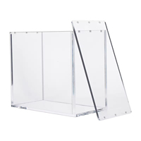 Étui de protection transparent en acrylique, édition anglaise durable, en plexiglas, pour cartes PTCG, étui de protection en acrylique