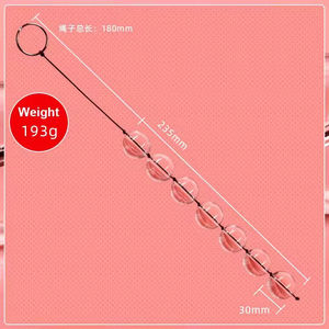Jouets sexuels SM, perles en verre, plugs anaux, jouets sexuels pour adultes, perles de masturbation pour hommes et femmes. - Product Image 6
