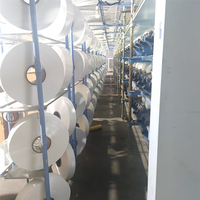 Fils DTY en Polyester blanc, 150d/96F/2 n, pour tressage de tissus