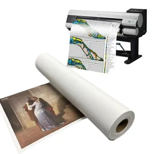 Wholesale easy stretching 260gsm polyester digital printing canvas roll