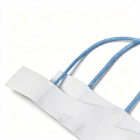 Poignée en papier recyclable, fabrication directe usine, poignée classique en corde de papier, accepte la conception OEM pour accessoires de sacs