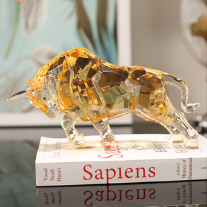 Figurines de cerfs en acrylique Casegen Home, design géométrique, décoration d'intérieur - Product Image 5