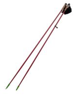 Bâtons de ski en fibre de carbone ultra-légers personnalisés pour sports de plein air avec sangle de maintien – Vente directe usine