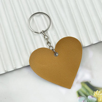 PU lederen hart sleutelhanger sleutelhanger Valentijnsdag portemonnee charme sleutelhanger auto-accessoires voor handtas rugzak hanger decoratie
