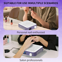 Collecteur de poussière pour ongles d'art de salon personnalisé par l'usine SNRQI WL001 |   Nettoyeur de poussière turbo sans balais 3 vitesses 3800 tr/min