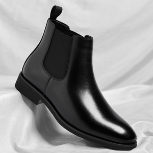 <span class=keywords><strong>Botas</strong></span> con Logotipo Personalizado, Zapatos para <span class=keywords><strong>Hombre</strong></span>, <span class=keywords><strong>Botas</strong></span> de Cuero Artificial con Forro de Piel, <span class=keywords><strong>Botas</strong></span> <span class=keywords><strong>Chelsea</strong></span> Casuales de Invierno para <span class=keywords><strong>Hombre</strong></span> - Product Image 2