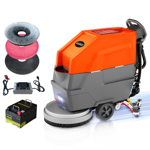 GAOGE F530 US Stock Lithium Battery <b>Walk</b> Behind Floor Scrubber <b>Machine</b> Commercial Floor Cleaning Equipment - Product Image 6