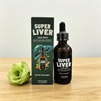 Gouttes liquides pour le foie à base de chardon-marie, soin hépatique à base de plantes, spécial pour les travailleurs de nuit, approvisionnement transfrontalier
