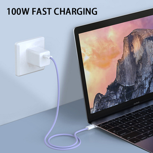 Nylon Bện 60W USB-C Để USB-C Cáp Dữ Liệu Cho Samsung Android Và Đối Với Xiaomi Chất Lượng Cao Nhanh Chóng Sạc 5A Sử Dụng Với Máy Tính - Product Image 6