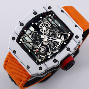เคสคาร์บอนไฟเบอร์สุดหรูพร้อมคุณสมบัติเรืองแสง นาฬิกาข้อมือผู้ชายระบบจักรกลอัตโนมัติเต็มรูปแบบ กันน้ำ สำหรับนักธุรกิจ - Product Image 3