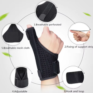 Doigts cassés Attelle de main Poignet Pouce Blessures Soulagement de la douleur Attelle de doigt - Product Image 5