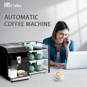 เครื่องชงกาแฟอัตโนมัติสำหรับใช้ในบ้าน BTB-202 แบบฝรั่งเศส/สเปน ตั้งโปรแกรมได้ ปรับแต่งได้ ถอดประกอบง่าย ทำฟองนมได้ง่าย เหมาะสำหรับโรงแรม - Product Image 2