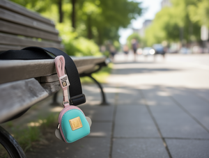 <b>Backpack</b> Pendant Coin <b>Purse</b> Mini Zipper Closure Detachable Strap Unisex Microfiber Synthetic Leather - Product Image 2