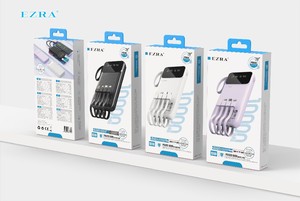 Công suất cao 10000mAh ABS Li-Polymer Micro/Type-C/USB-A ngân hàng điện thuận tiện 5V/2A đầu ra 10 Wát du lịch Trạm điện - Product Image 5