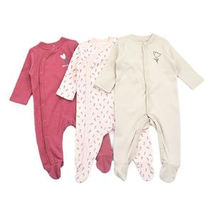 Combinaison à manches longues pour bébé nouveau-né, printemps et automne, garçon et fille, combinaison en coton pour bébé - Product Image 1