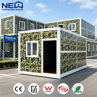 Nueva Casa Contenedor Plegable para Oficina, Transpirable, Expandible, Espaciosa, de Rápida Instalación, Estructura Prefabricada Moderna