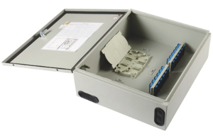 Scatola Terminale in Fibra Ottica HJ per Esterni, Montaggio a Parete in Metallo, Impermeabile IP65, Scatola di Distribuzione Fibra 8 16 24 Core FTTH <span class=keywords><strong>ODN</strong></span> - Product Image 3