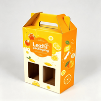 Boîte cadeau de luxe en carton ondulé recyclé pour vin, avec logo gaufré personnalisé, idéale pour les boissons énergisantes