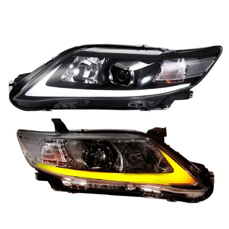 トヨタカムリ用LEDカーヘッドランプ20092011 V40シーケンシャル信号付き防水ヘッドランプ用LEDヘッドライトVlandFactory