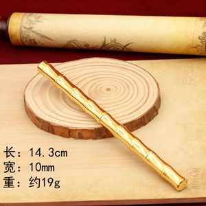 Bolígrafo de Punta Redonda al por Mayor, Nuevo Bolígrafo de Gel de Latón con Tinta de Gel, Bolígrafo de Cobre con Logotipo Grabado Personalizado para Regalos - Product Image 4