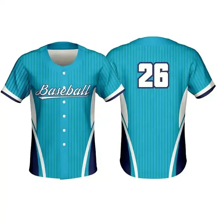 2024 Hot Selling Single Men's Professional Baseball Jerseys Breathable and Comfortable Men's Baseball Jerseys Baseball Kit