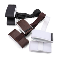 Sangles de ski personnalisées en gros, sangles d'épaule en caoutchouc pour le ski de neige pour les familles en vacances d'hiver, accessoires de ski à scratch