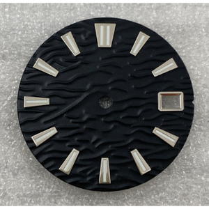 Esfera luminosa verde de 28,5mm para movimiento NH35 NH36, accesorios de repuesto para reloj mecánico modificado, nuevos - Product Image 2