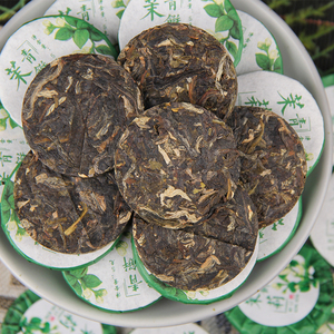 Petit gâteau vert au jasmin du Yunnan Pu'er, préservant <span class=keywords><strong>la</strong></span> santé, détoxifiant et amincissant l'abdomen, livraison rapide - Product Image 2