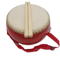 中国の楽器tangguドラム赤中国ビッグ床ドラムフェスティバルドラム