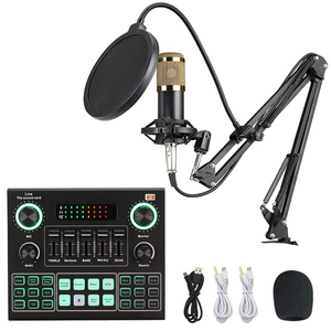Tarjeta de sonido V8 V9 BM800, micrófono de estudio con tarjeta de sonido, grabación con cable, estudio externo, tarjeta de sonido en vivo - Product Image 6