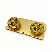 Badges en alliage métallique de haute qualité, nouvelle série d'éléments lettrés, épingles en émail personnalisées, décoration de revers et de sacs à dos, vente en gros pour vêtements