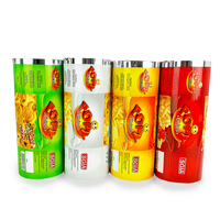 Rouleau d'emballage alimentaire en silicone, 12 pièces, poudre de boisson solide, film composite, rouleau de film plastique, couleur, bobine d'aluminium, sac en plastique