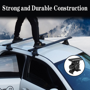 Nuoyisen Barre Portatutto Universali in Lega di Alluminio 120cm/130cm per Auto Senza Portapacchi, Capacità 100kg, Facile Installazione - Product Image 2