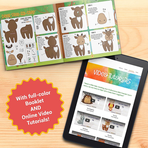 Kit de couture Perfect Kraft : Créez vos propres animaux en feutre – Kit d'artisanat pour débutants, ensemble créatif et éducatif pour enfants - Product Image 4