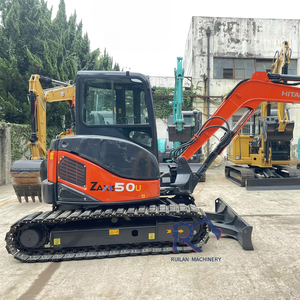 Excavadora Hidráulica Usada HITACHI ZX50U, Miniexcavadora de <span class=keywords><strong>Segunda</strong></span> <span class=keywords><strong>Mano</strong></span> ZX50, Excavadora Pequeña ZX60 70 110 120 - Product Image 1
