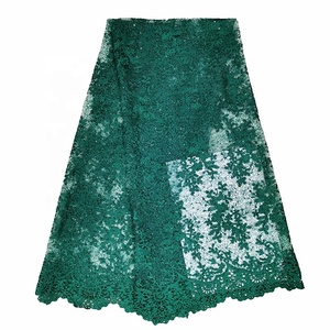 Ren Nhà Máy Bán Buôn Chất Lượng Cao Lụa <span class=keywords><strong>Net</strong></span> Vàng Váy Cưới Pháp Sequin Thêu Vải Tuyn Ren - Product Image 5