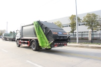 Camion compacteur de déchets Foton ES5 Euro VI de 12 mètres cubes, moteur Yuchai 200 CV, camion compacteur d'assainissement à benne basculante