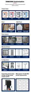 Hiện đại di động có thể tháo rời phẳng gói container nhà văn phòng của nhà sản xuất đúc sẵn mô-đun sống ngôi nhà nhỏ cho hội thảo - Product Image 6
