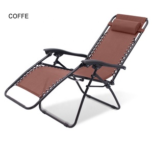 YILU Outdoor Camping Fishing Folding Lounge Chair <strong>Recliner</strong> <strong>Zero</strong> <strong>Gravity</strong> Chair Patio Portable Beach Chair - Product Image 4