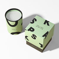 Boîte d'emballage en papier de luxe personnalisée, idéale pour un ensemble de diffuseurs de roseaux, une bougie parfumée, un parfum